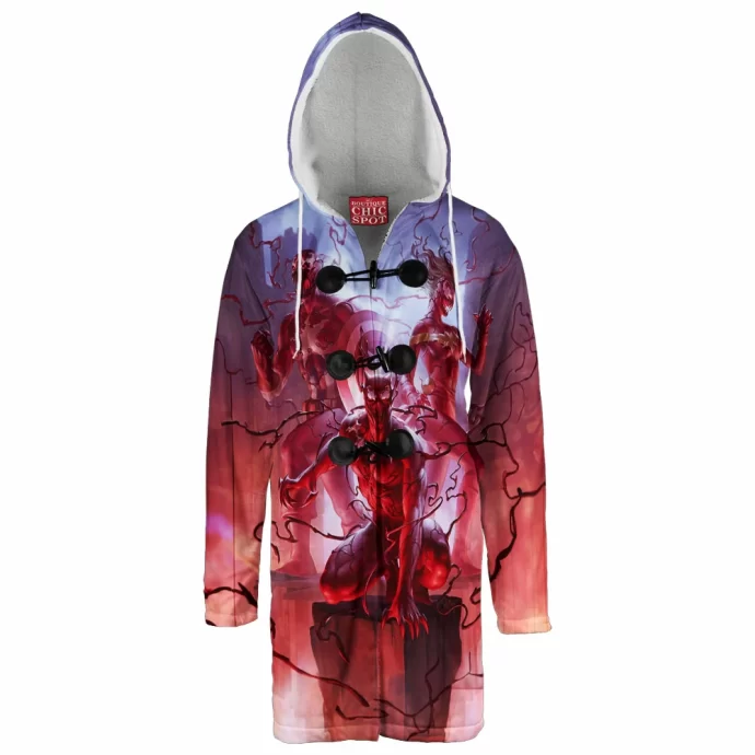 Carnage Symbiote Hooded Cloak Coat