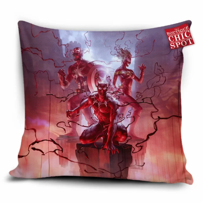 Carnage Symbiote Pillow Cover