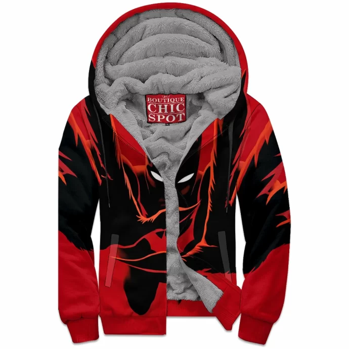 Batman Beyond Zip Fleece Hoodie