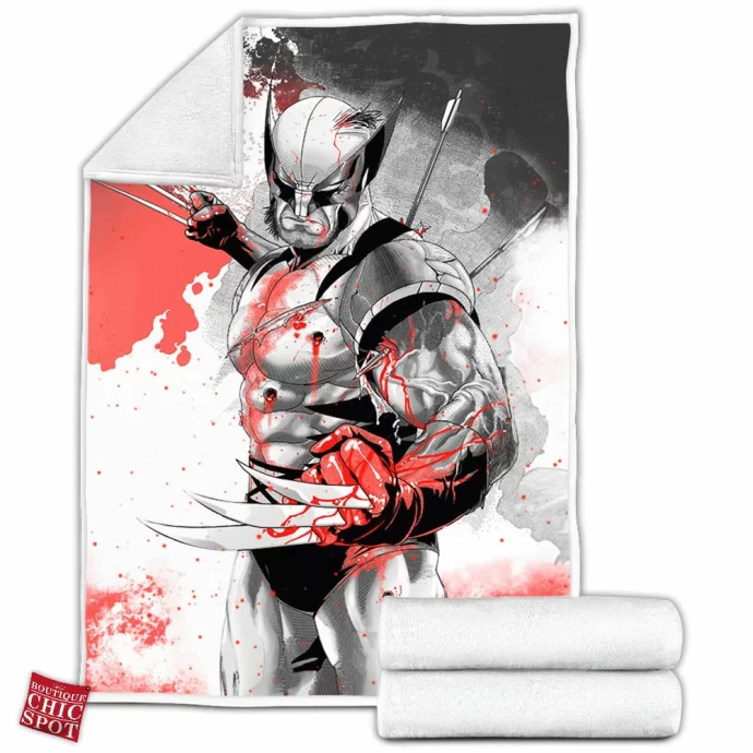 Wolverine Fleece Blanket