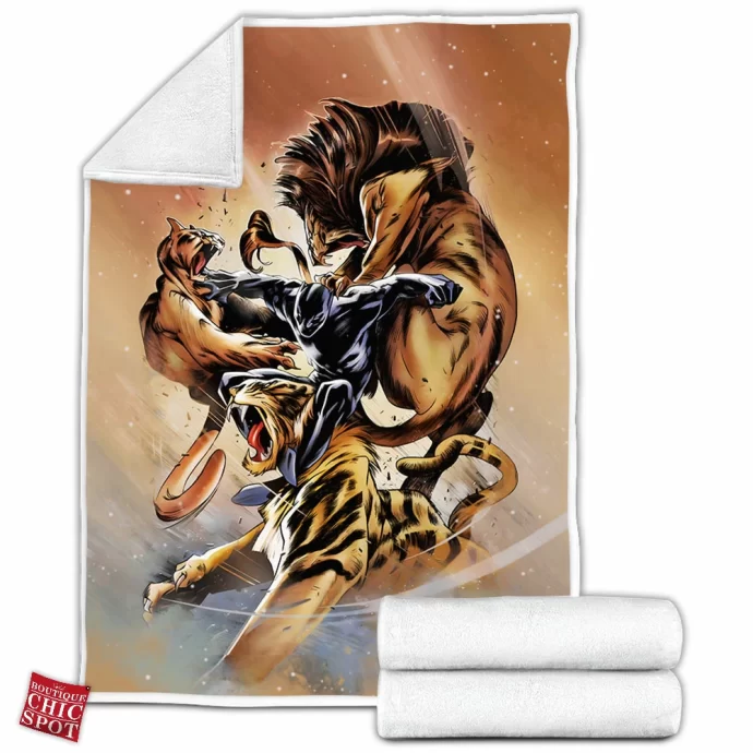 Black Panther Fleece Blanket