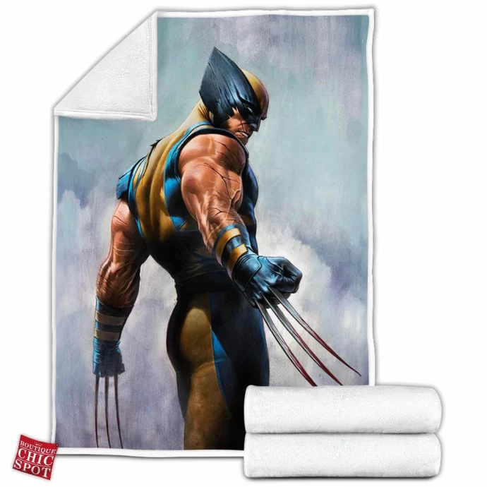 Wolverine Fleece Blanket