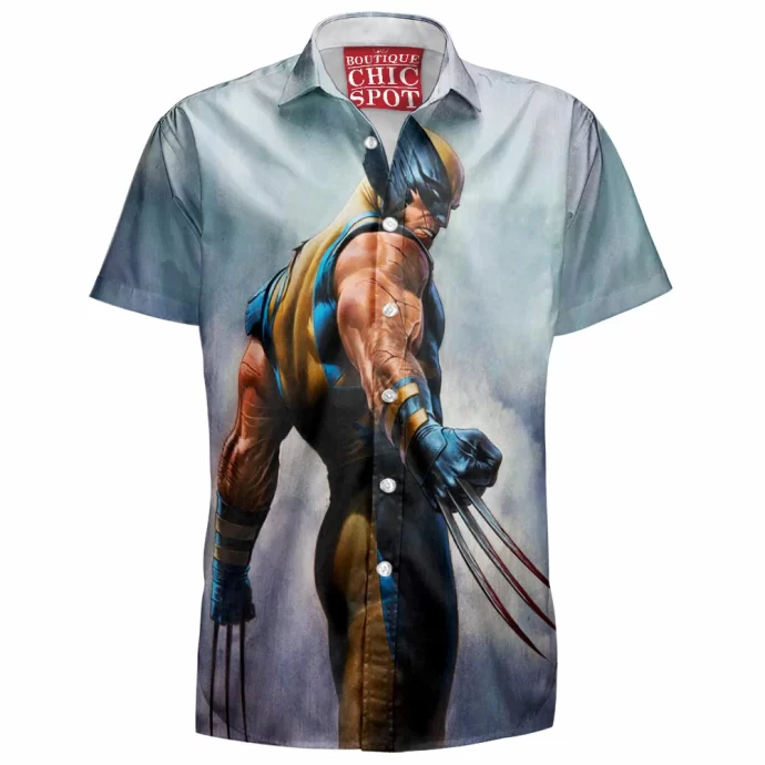 Wolverine Hawaiian Shirt