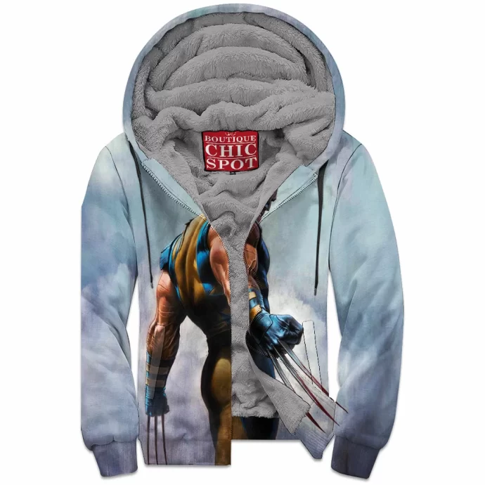 Wolverine Zip Fleece Hoodie