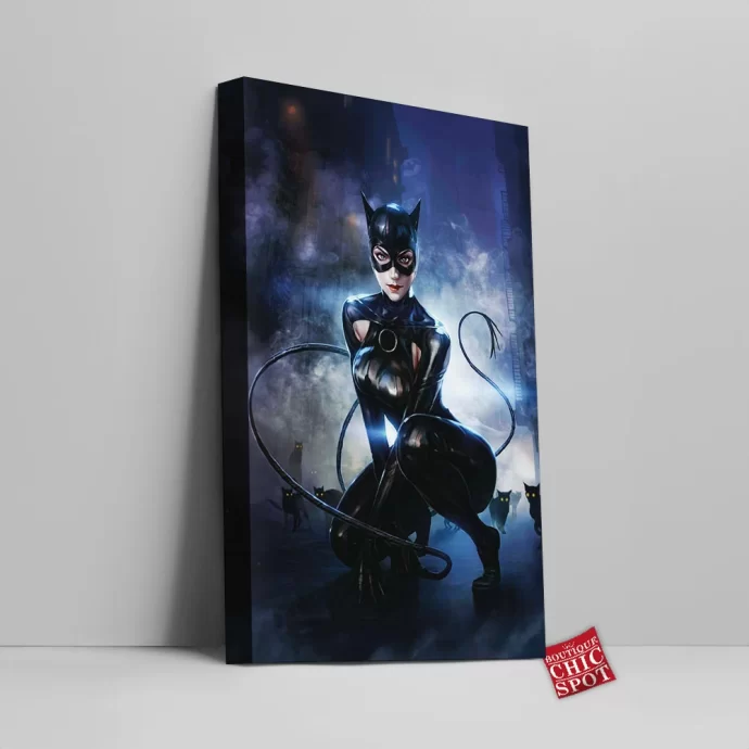 Catwoman Canvas Wall Art