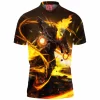 Comic Polo Shirt, Ghost Rider Polo Shirt