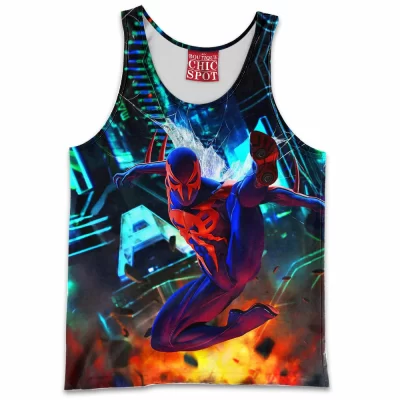 Comic Tank-Top, Spider-man Tank-Top, Spider-man 2099 Tank-Top