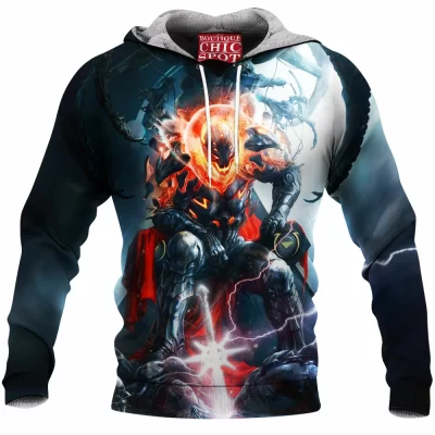 Comic Fleece-Hoodie, Ultron Fleece-Hoodie, Iron Man Fleece-Hoodie