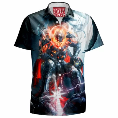 Comic Hawaiian-Shirt, Ultron Hawaiian-Shirt, Iron Man Hawaiian-Shirt