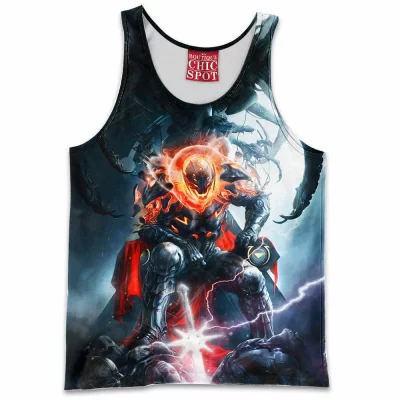 Comic Tank-Top, Ultron Tank-Top, Iron Man Tank-Top