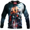 Comic Zip-Hoodie, Ultron Zip-Hoodie, Iron Man Zip-Hoodie