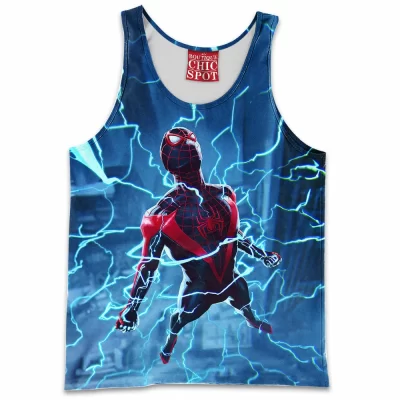 Comic Tank-Top, Miles Morales Tank-Top, Spdier-man Tank-Top