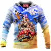 Anime Fleece-Hoodie, Dragon Ball Fleece-Hoodie
