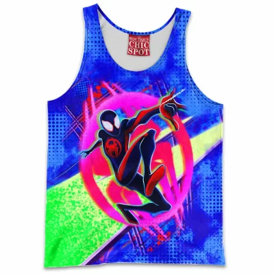 Comic Tank-Top, Miles Morales Tank-Top, Spdier-man Tank-Top