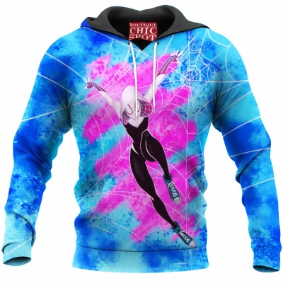 Comic Hoodie, Gwen Stacy Hoodie, Spider-Gwen Hoodie