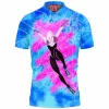 Comic Polo Shirt, Gwen Stacy Polo Shirt, Spider-Gwen Polo Shirt