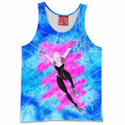 Comic Tank-Top, Gwen Stacy Tank-Top, Spider-Gwen Tank-Top