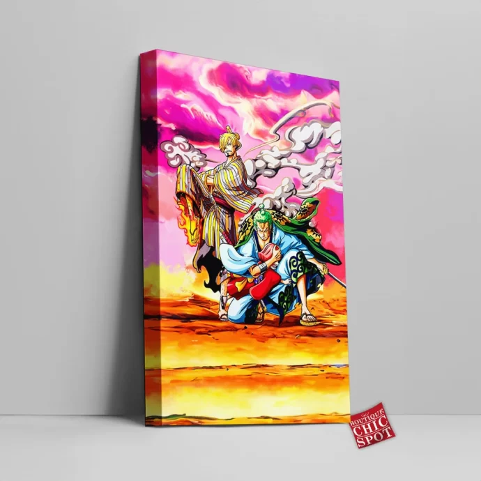 Sanji & Zoro Canvas Wall Art