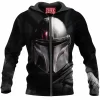 The Mandalorian Zip-Hoodie, Sci-Fi Zip-Hoodie, Star Wars Zip-Hoodie