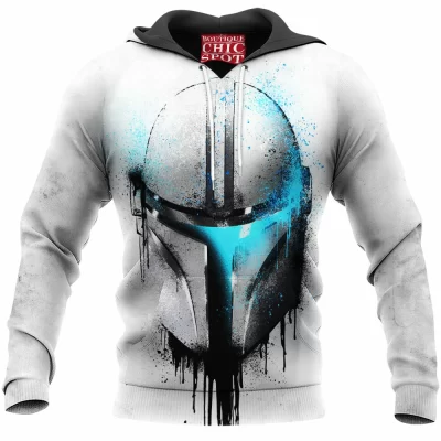 The Mandalorian Hoodie, Sci-Fi Hoodie, Star Wars Hoodie