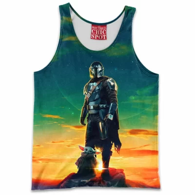 The Mandalorian Tank-Top, Sci-Fi Tank-Top, Star Wars Tank-Top