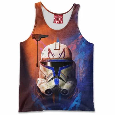 Captain Rex Tank-Top, Sci-Fi Tank-Top, Star Wars Tank-Top