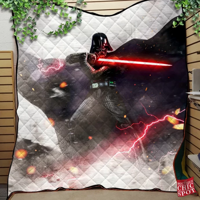 Darth Vader Quilt Blanket