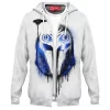 Sci-Fi Zip-Hoodie, Star Wars Zip-Hoodie, Bo Katan Zip-Hoodie