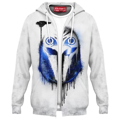 Sci-Fi Zip-Hoodie, Star Wars Zip-Hoodie, Bo Katan Zip-Hoodie