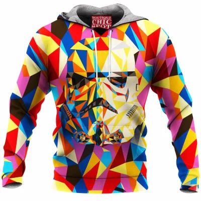 Sci-Fi Fleece-Hoodie, Star Wars Fleece-Hoodie, Stormtrooper Fleece-Hoodie