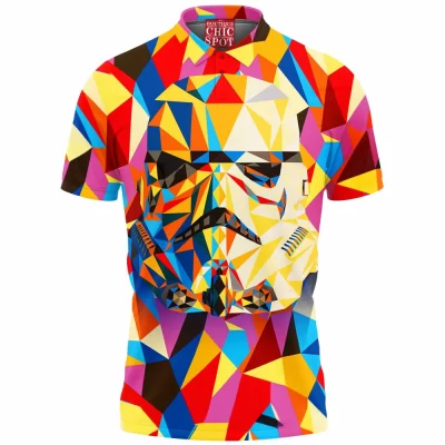 Sci-Fi Polo Shirt, Star Wars Polo Shirt, Stormtrooper Polo Shirt