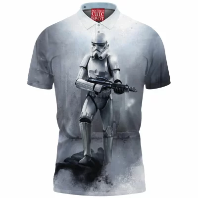 Sci-Fi Polo Shirt, Star Wars Polo Shirt, Stormtrooper Polo Shirt