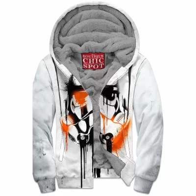 Sci-Fi Zip-Fleece-Hoodie, Star Wars Zip-Fleece-Hoodie, Stormtrooper Zip-Fleece-Hoodie