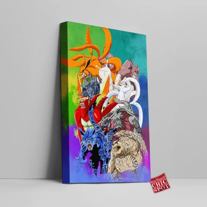 Tailed Beast Canvas Wall Art