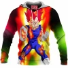 Anime Fleece-Hoodie, Dragon Ball Fleece-Hoodie, Vegeta Fleece-Hoodie
