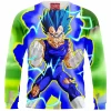 Dragon Ball Sweatshirt, Anime Sweatshirt, Vegeta Sweatshirt, Superhero Sweatshirt