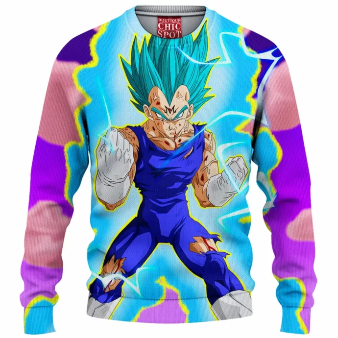 Majin Vegeta Knitted Sweater