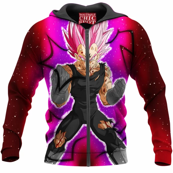 Majin Vegeta Zip Hoodie