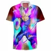 Anime Hawaiian-Shirt, Dragon Ball Hawaiian-Shirt, Vegeta Hawaiian-Shirt