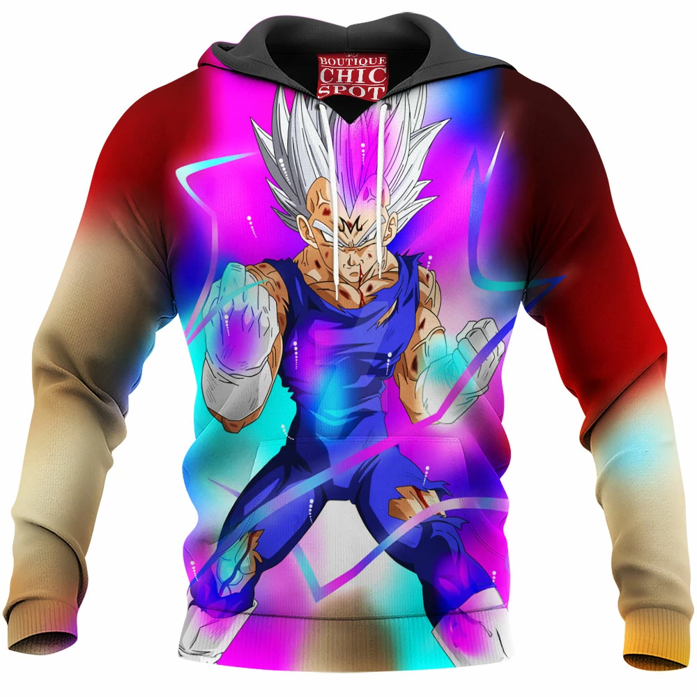 Anime Hoodie, Dragon Ball Hoodie, Vegeta Hoodie 1 M TU Boutique 9559 Hoodie