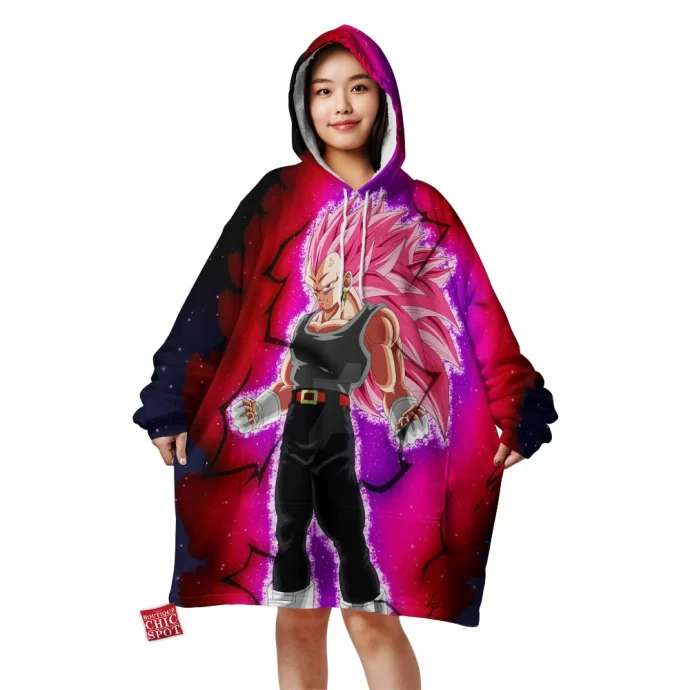 Majin Vegeta Blanket Hoodie