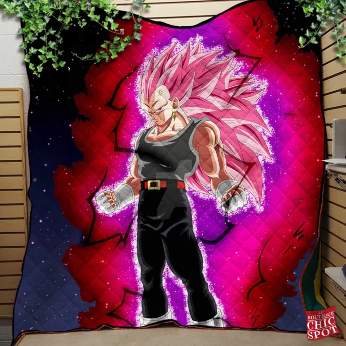 Majin Vegeta Quilt Blanket