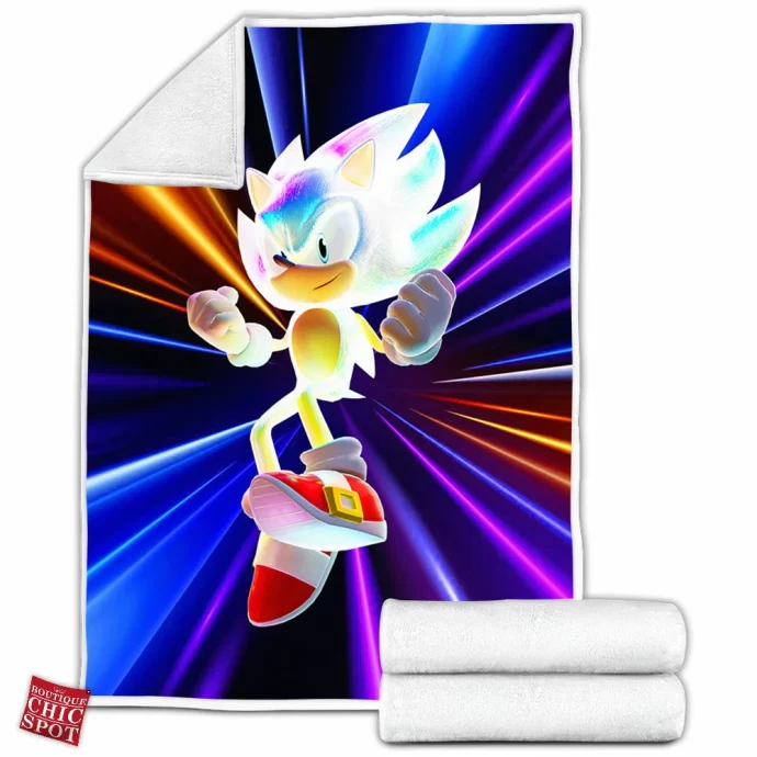 Hyper Sonic Fleece Blanket