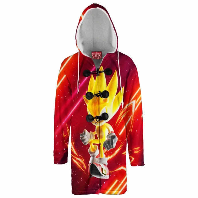 Super Sonic Hooded Cloak Coat