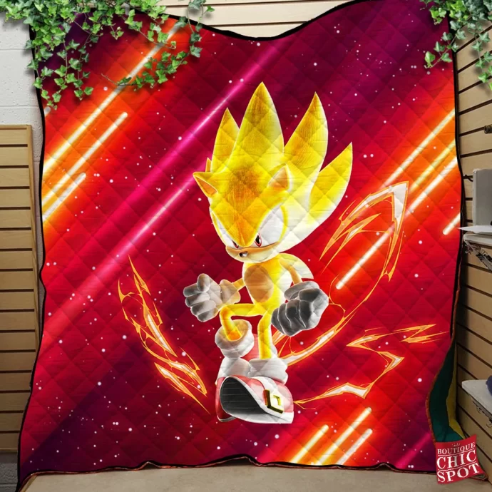 Super Sonic Quilt Blanket