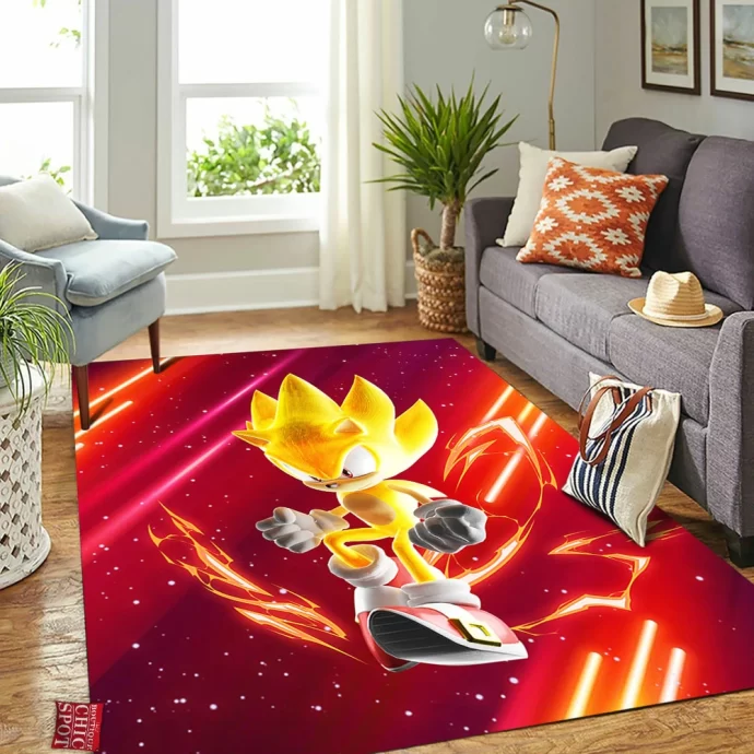 Super Sonic Rectangle Rug