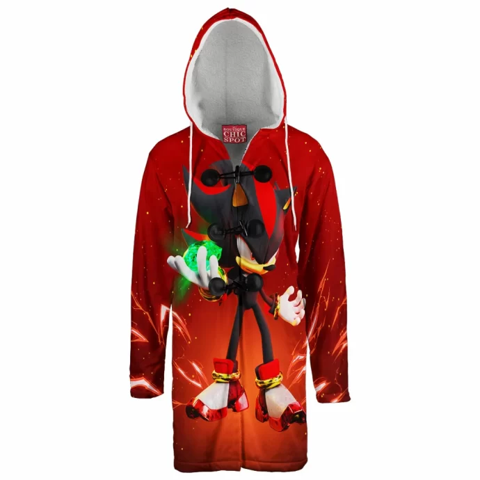 Shadow Sonic Hooded Cloak Coat