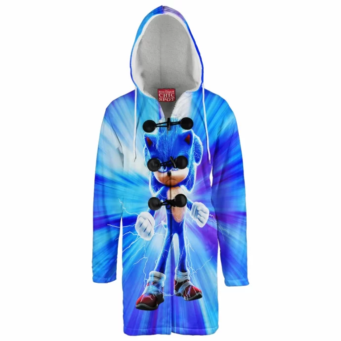 Sonic Hooded Cloak Coat