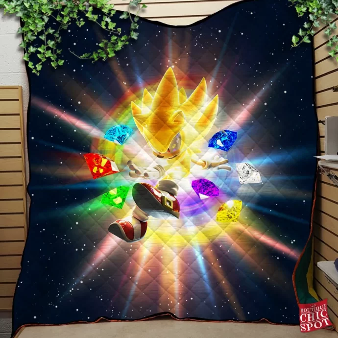 Super Sonic Quilt Blanket