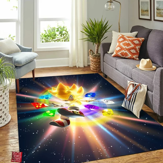 Super Sonic Rectangle Rug